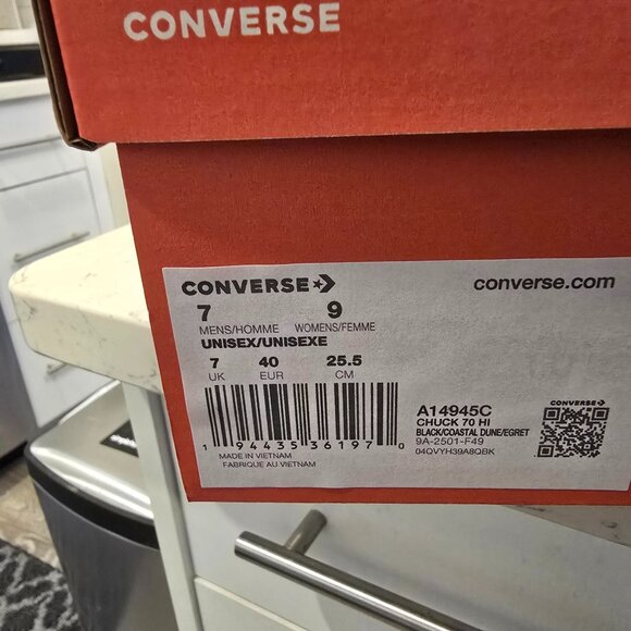 Converse Chuck 70 Hi Leopard Print Women's Sneakers Shoes A14945C Size 9 NEW - Picture 10 of 13